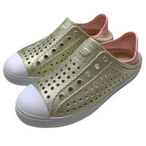 Skechers Foamies Guzman Steps Glitter Mist Sneaker 308005L Sz 5